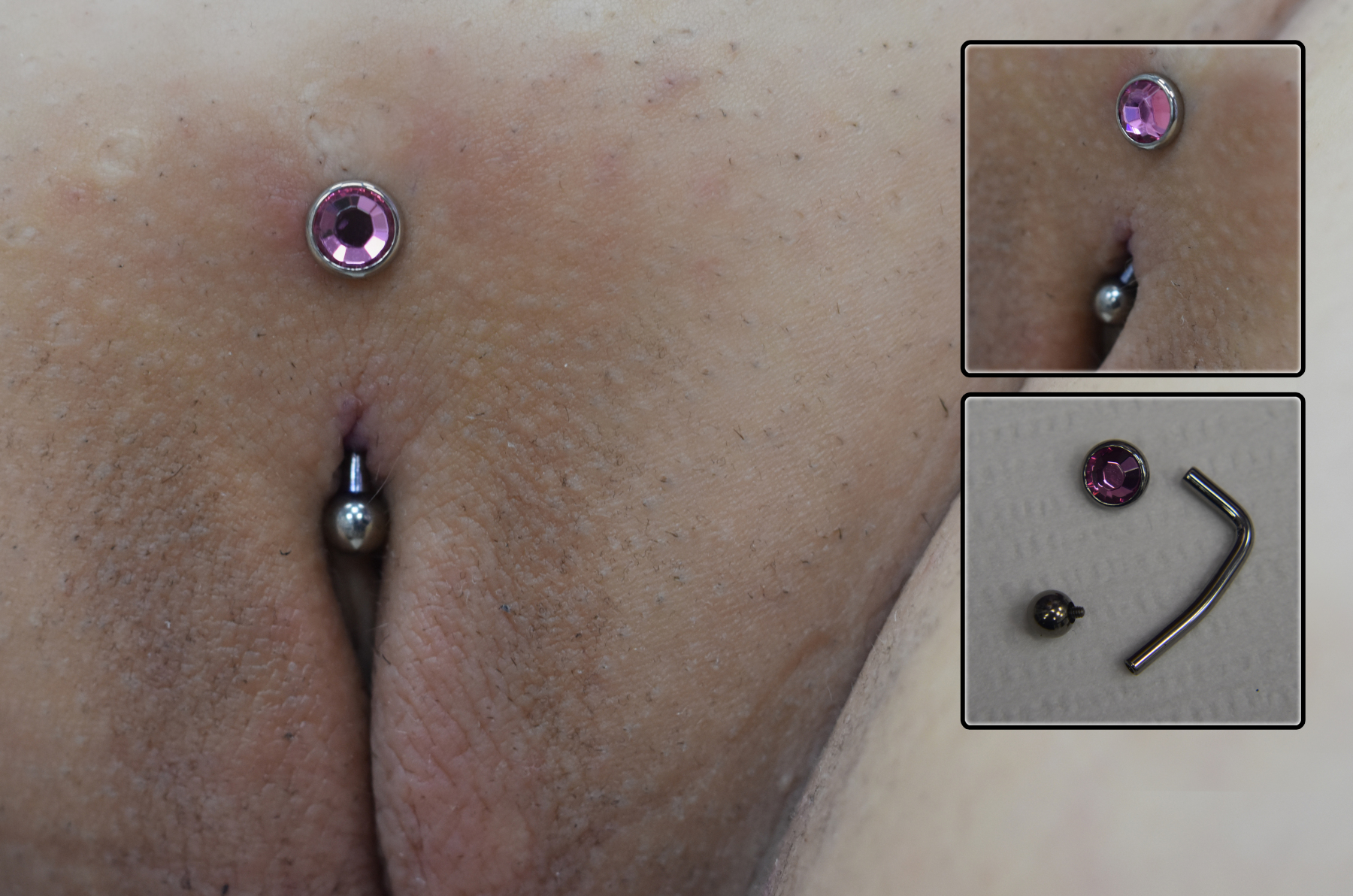 Christine vagina piercing
